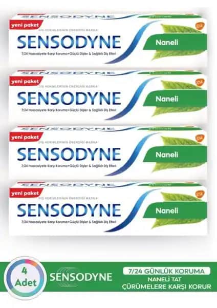 Sensodyne Mint Nane Diş Macunu: Hassas Dişler İçin Doğal ve Ferahlatıcı Temizlik