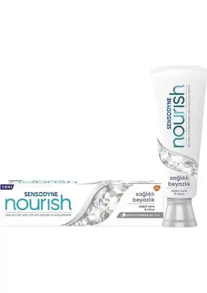 Sensodyne Nourish Beyazlatıcı Diş Macunu: Hassasiyet ve Parlaklık Sağlayan Güvenilir Ürün