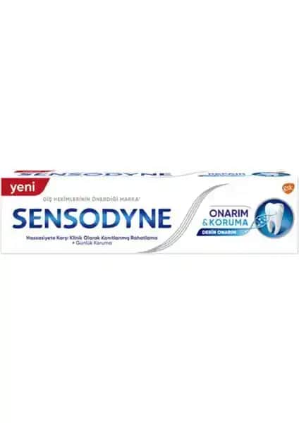 Sensodyne Onarım Koruma Diş Macunu: Hassasiyet ve Güçlü Dişler İçin Güvenilir Çözüm