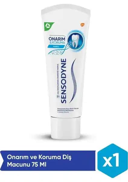 Sensodyne Onarım ve Koruma Naneli Diş Macunu: Hassasiyetle Mücadelede Güvenilir Çözüm