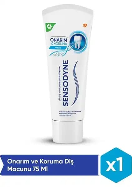 Sensodyne Onarım ve Koruma Naneli Diş Macunu: Hassasiyetle Mücadelede Güvenilir Çözüm