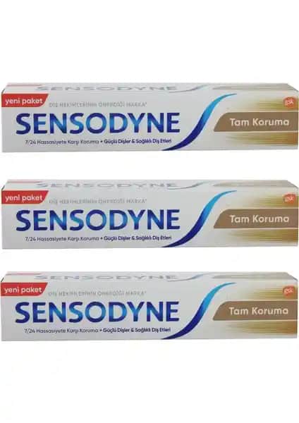 Sensodyne Tam Koruma Diş Macunu Günlük Kullanım İçin Güvenilir ve Hassasiyet Azaltıcı Çözüm