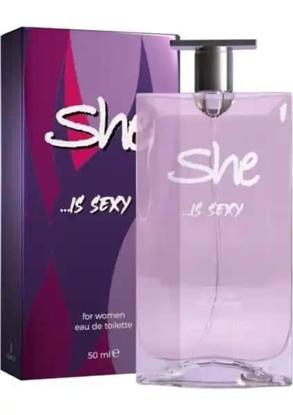 She Sexy Kadın EDT 50 ml Parfüm: Çekici ve Kalıcı Kadın Kokusu