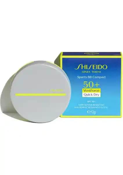 Shiseido Suncare Sports BB Compact SPF50 Medium Dark: Yüksek Koruma ve Pratik Kullanım Özelliğiyle Güneş Koruyucu Ürün