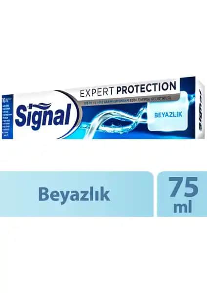 Signal Diş Macunu Expert Protection Beyazlık ve Güçlü Temizlik Sağlayan Ürün