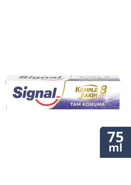 Signal Komple Bakım 8 Diş Macunu: Güçlü Koruma ve Ağız Sağlığı İçin Kapsamlı Çözüm