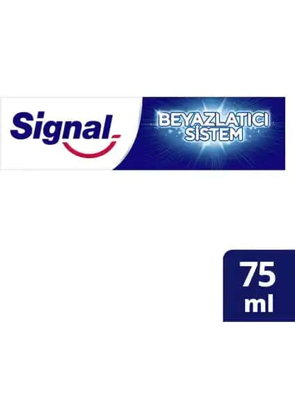 Signal Sistem Diş Macunu 75 ML Güçlü ve Güvenli Diş Bakımı İçin Klinik Onaylı Ürün