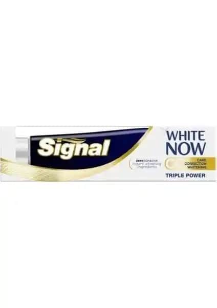 Signal White Now Cc Gold Diş Macunu 50 ml ile Parlak ve Sağlıklı Gülüşler İçin Uygun Seçenek