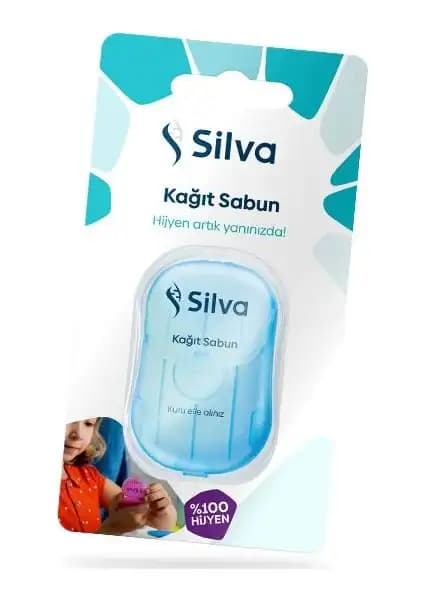 Silva Kağıt Sabun Mavi: Günlük ve Seyahat Hijyeni İçin Pratik Tek Kullanımlık Çözüm