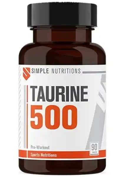 Simple Nutritions Taurine 500 Mg 90 Tablet ile Günlük Enerji ve Sağlık Desteği Sağlayın