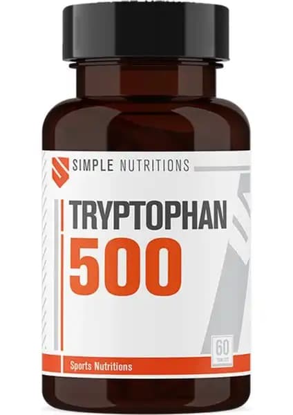 Simple Nutritions Tryptophan 500 Mg Sağlık ve Zindelik için Güçlü Bir Takviye Seçeneği