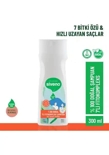 Siveno %100 Doğal Fitokompleks Şampuan ile Saçlarınızda Güç ve Canlılık Kazanın