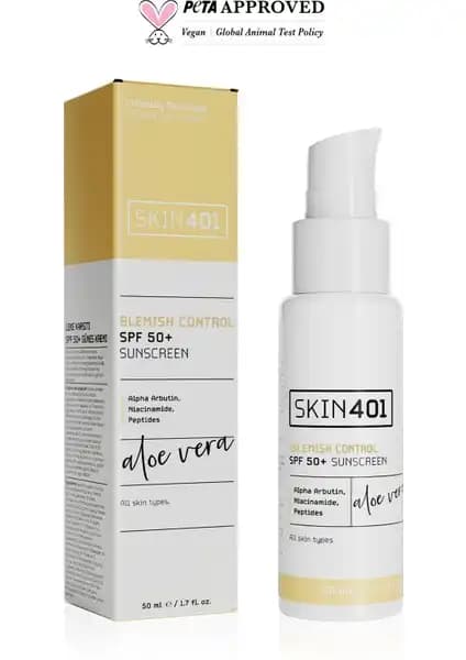 Skin401 SPF 50+ Leke Karşıtı Aloe Vera Nemlendiricili Güneş Kremi Ürün İncelemesi ve Faydaları