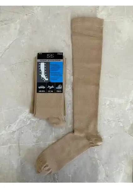 Sky Socks Seyahat ve Uçuş Diz Altı Çorapları Konfor ve Sağlık İçin Tasarlandı