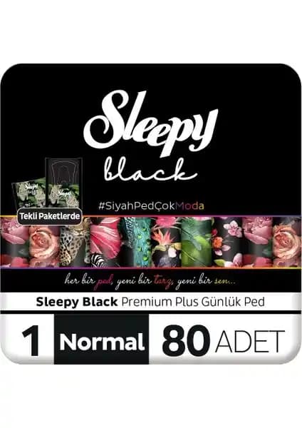 Sleepy Black Premium Plus Günlük Ped: Estetik ve Güvenli Kullanım İçin Uygun Seçenek
