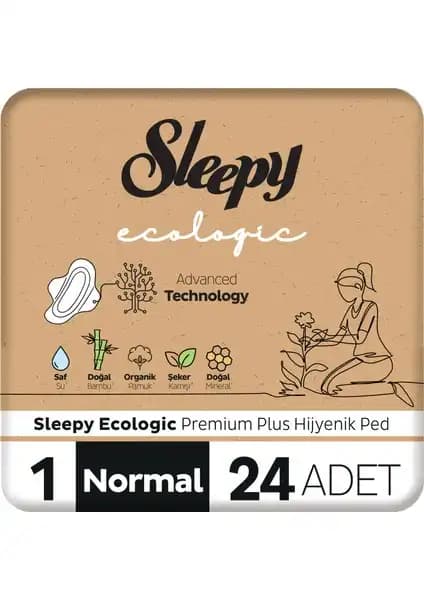 Sleepy Ecologic Premium Plus Hijyenik Ped: Yüksek Konfor ve Güvenlik Sunan Türkiye Menşei Ürün