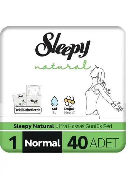 Sleepy Natural Ultra Hassas Günlük Ped: Hassas Ciltler İçin Güvenli ve Konforlu Kullanım