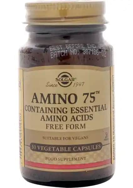 Solgar Amino 75: Türkiye Menşeli Güçlü Amino Asit Takviyesi ve Sağlık Destekçisi