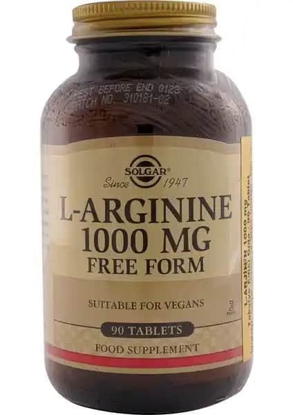 Solgar L-Arginine 1000 Mg 90 Tablet Sağlık ve Performans Destekleyici Takviye Ürünü
