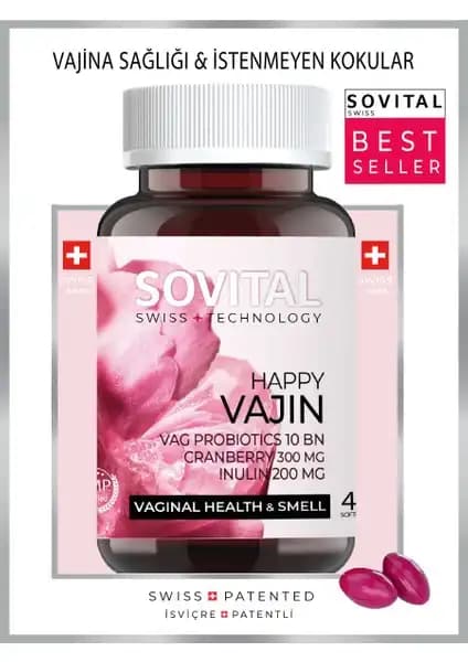 Sovital Py Vajin Softgel Kadın Sağlığı Destekleyici Takviye Ürünü