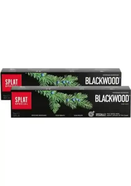 SPLAT Blackwood Diş Macunu 75 ml ile Güçlü ve Doğal Ağız Bakımı Sağlayın