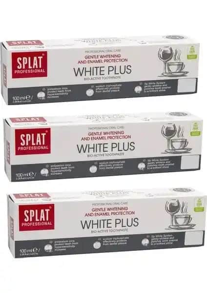 SPLAT Professional White Plus Diş Macunu: Mine Koruma ve Beyazlatma Özellikleriyle Etkili Ağız Bakımı
