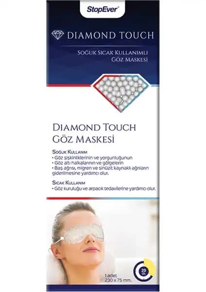 StopEver Diamond Touch Göz Maskesi: Göz Yorgunluğunu Azaltan ve Rahatlatan Yenilikçi Çözüm