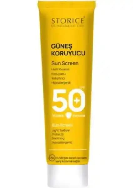 Storice Hafif Kıvamlı Güneş Koruyucu SPF50+ ile Güçlü ve Hassas Cilt Dostu Koruma