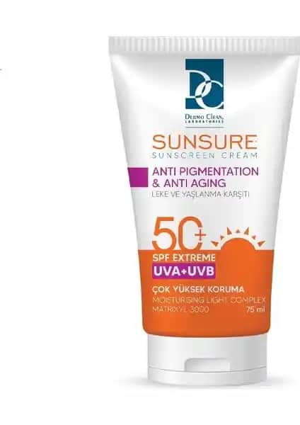 Sunsure Lekeli Cilt Güneş Kremi Serisi: Yüksek Koruma ve Cilt Aydınlatma Özellikleri
