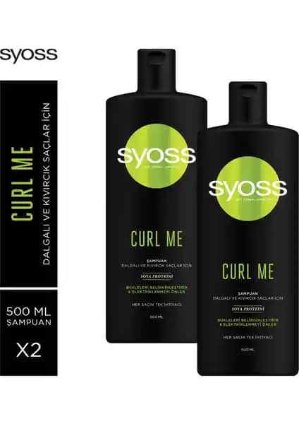 Syoss Curl Me Şampuan: Kıvırcık ve Elektriklenen Saçlar İçin Doğal Bakım Çözümü