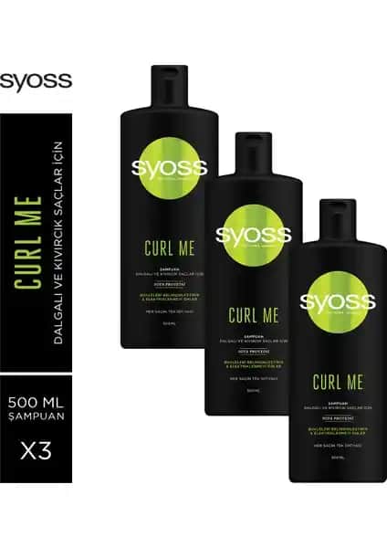 Syoss Curl Me Şampuanı ile Kıvırcık ve Dalgalı Saçlar İçin Doğal Bakım Çözümü