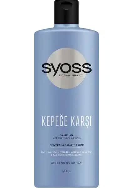 Syoss Kepeğe Karşı Şampuan: Kepeği Azaltan ve Saç Sağlığını Destekleyen Güçlü Formül