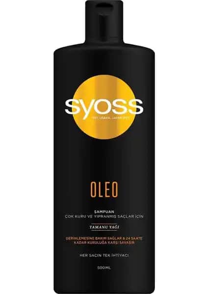 Syoss Oleo 21 Şampuan: Kuru ve Yıpranmış Saçlar İçin Güçlendirici Bakım Ürünü