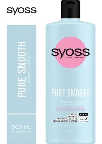 Syoss Pure Micellar Ağırlaştırmayan Derinlemesine Bakım Şampuanı Saçlar İçin Temizlik ve Canlılık Sağlar