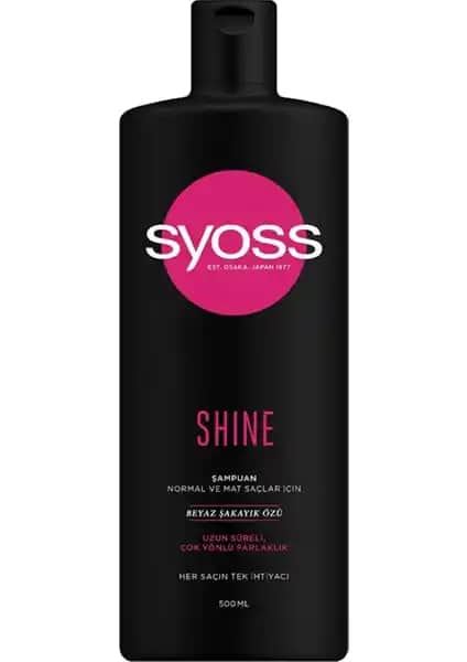 Syoss Shine Normal ve Mat Saçlar İçin Parlaklık ve Canlılık Sağlayan Şampuan