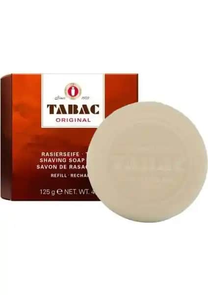 Tabac Traş Sabunu Seramik Kase Yedek 125g Geleneksel ve Modern Tıraş Deneyimi