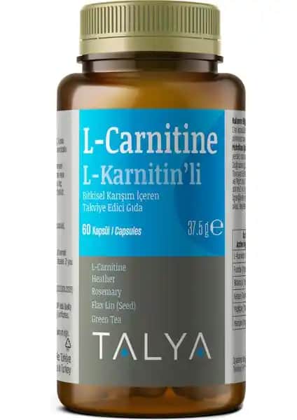 Talya L-Carnitine Doğal ve Etkili Takviye Ürünü ile Enerji ve Yağ Yakımını Destekleyin