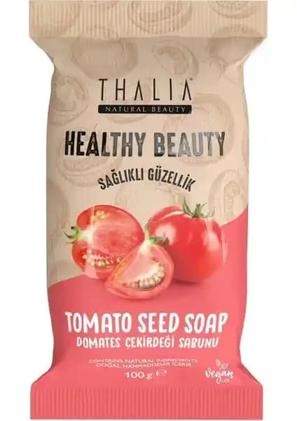 Thalia Healthy&Beauty Domates Çekirdeği Özlü Doğal Katı Sabun Cilt Sağlığı ve Doğal Güzellik İçin