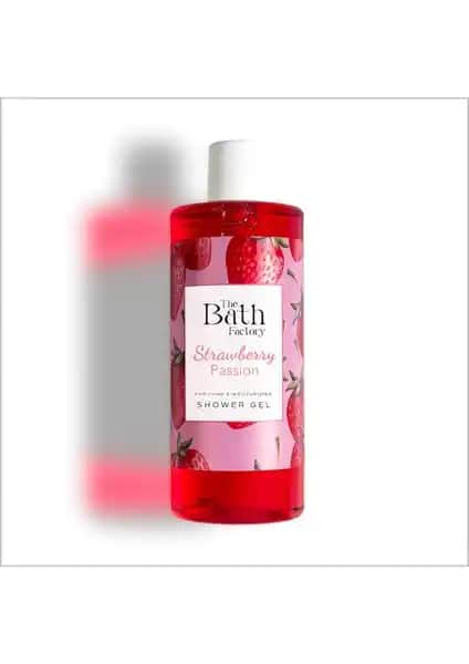 The Bath Factory Çilekli Duş Jeli: Doğal İçerikli Ferahlatıcı Temizlik Deneyimi