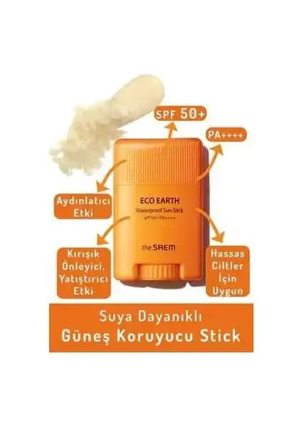 The Saem Suya Dayanıklı Güneş Koruyucu Stick: Yüksek Koruma ve Pratiklik Sunar