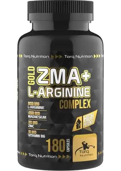 Torq Nutrition Gold ZMA + L-Arjinin Kompleksi: Güç ve Performans Artırıcı Takviye