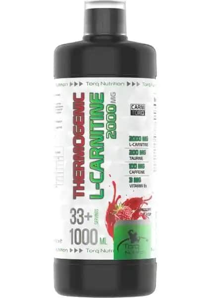 Torq Nutrition Thermogenic L-Carnitine 2000 Mg Çilek Aromalı Spor ve Sağlıklı Yaşam Takviyesi