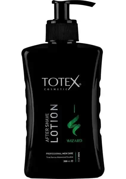 Totex Wizard Tıraş Kolonyası 350 ml Erkek Bakımında Kalıcı ve Ferahlatıcı Etki