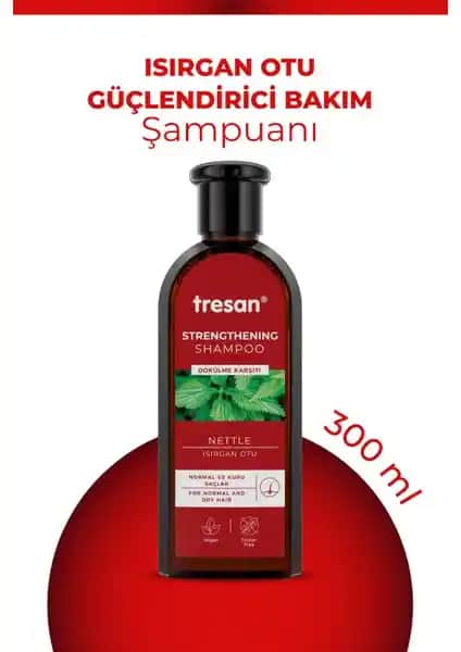 Tresan Isırgan Otu Dökülme Karşıtı ve Bakım Şampuanı: Doğal Saç Güçlendirme Çözümü