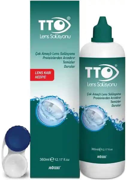 TTO Lens Solüsyon 360 ml: Günlük Kontakt Lens Bakımında Güvenilir ve Etkili Çözüm