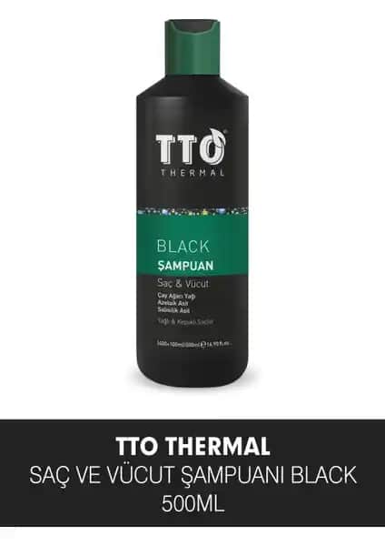 TTO Thermal Canlandırıcı Şampuan Yağlı ve Kepekli Saçlar İçin Güçlendirici ve Doğal Bakım Çözümü