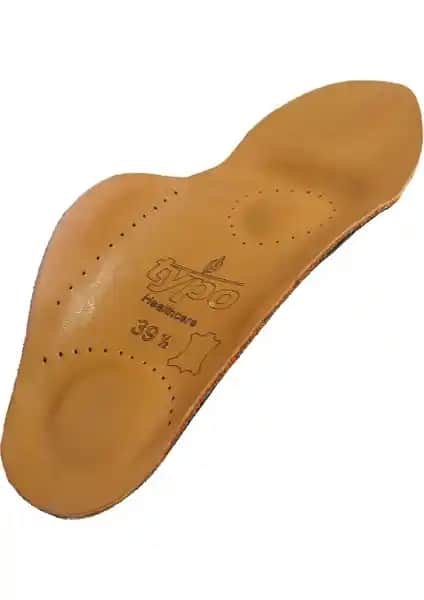 Typo Deri Tabanlık Düz Tabanlık Destekleyici ve Nefes Alabilir Tasarımıyla Sağlıklı Ayaklar İçin