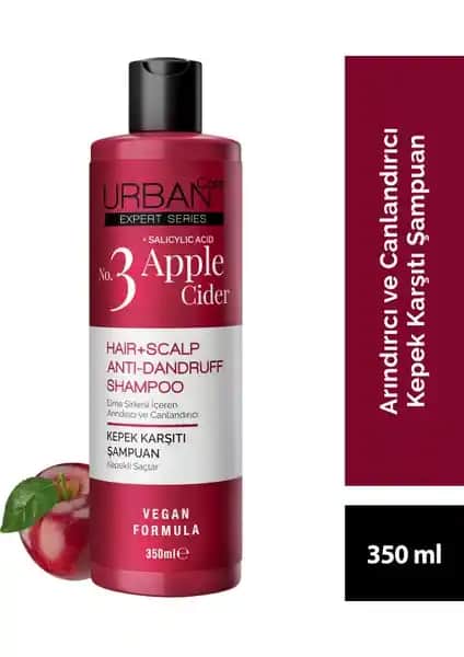 Urban Care Apple Cider Şampuanı ile Saç Derisini Temizleyip Sağlıklı Görünüm Kazanın
