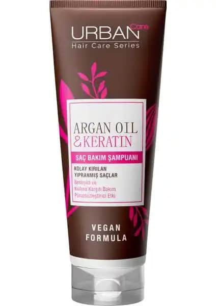 Urban Care Argan Oil & Keratin Şampuanı: Doğal ve Güçlendirici Saç Bakım Ürünü