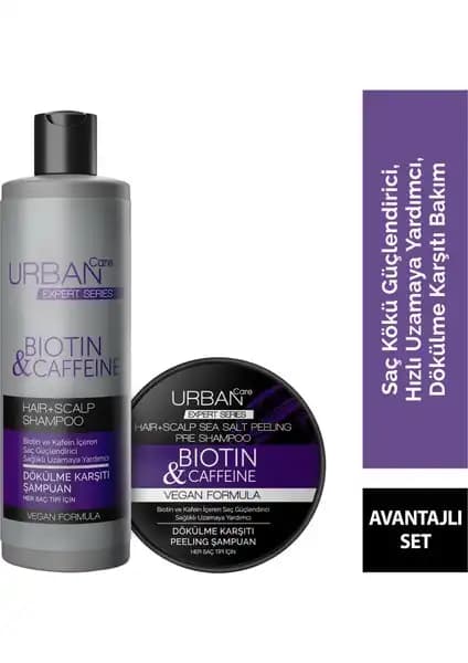 Urban Care Biotin Coffee Seti Saç Sağlığını Destekleyen Doğal ve Vegan Bakım Ürünleri